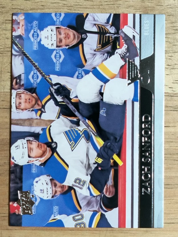 2020-21 Upper Deck #156 Zach Sanford