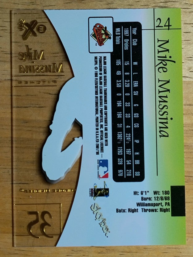 1998 E-X2001 #24 Mike Mussina