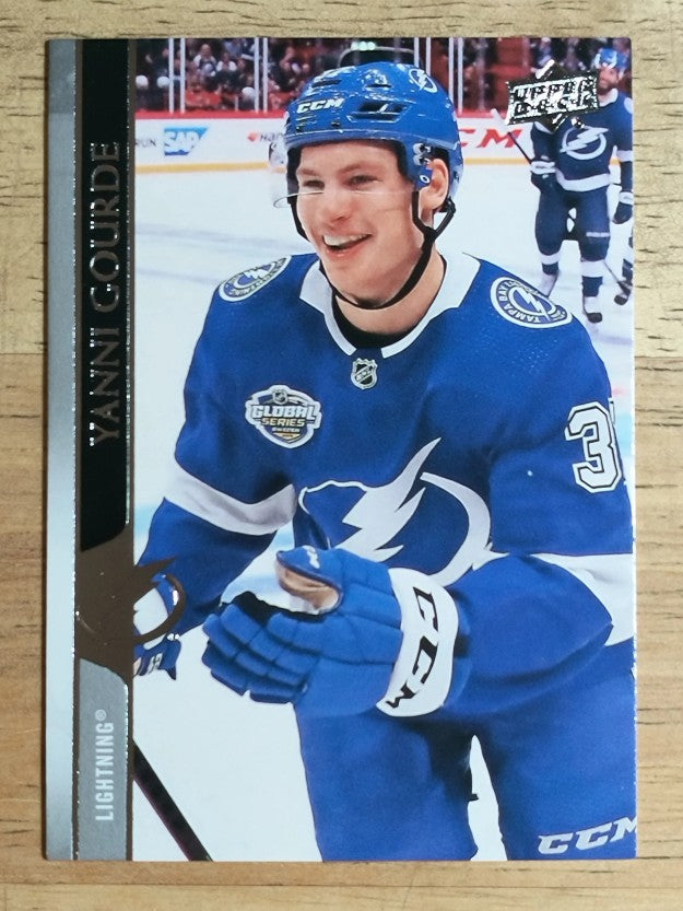 2020-21 Upper Deck #160 Yanni Gourde