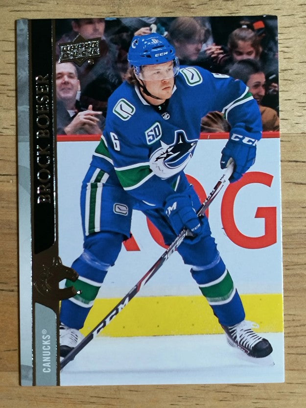 2020-21 Upper Deck #173 Brock Boeser
