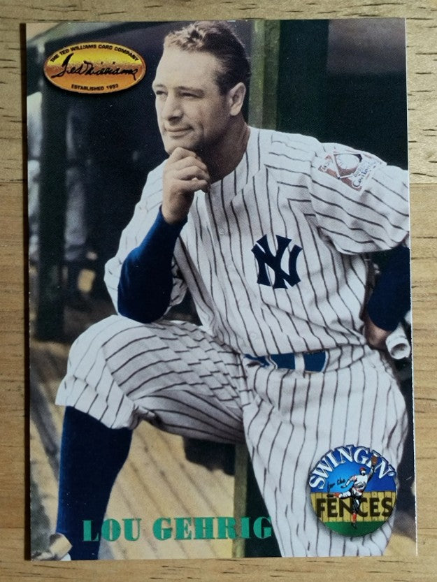 1994 Ted Williams #147 Lou Gehrig