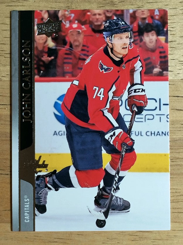 2020-21 Upper Deck #186 John Carlson
