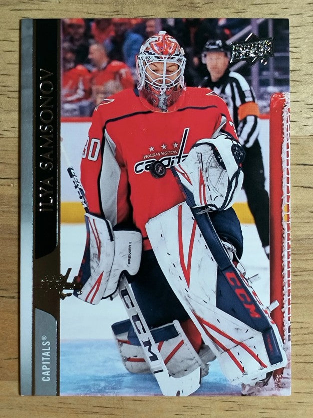 2020-21 Upper Deck #192 Ilya Samsonov
