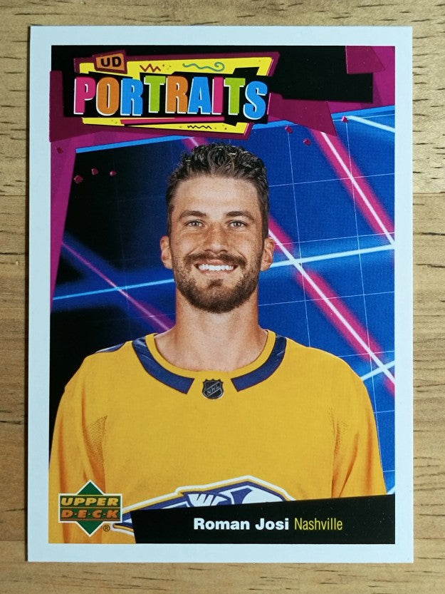 2020-21 Upper Deck UD Portraits #P2 Roman Josi