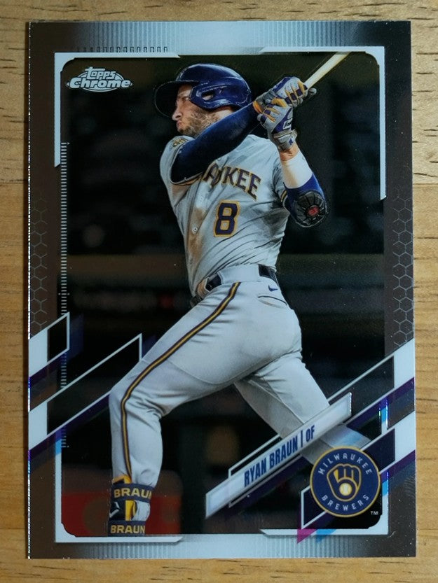 2021 Topps Chrome #164 Ryan Braun