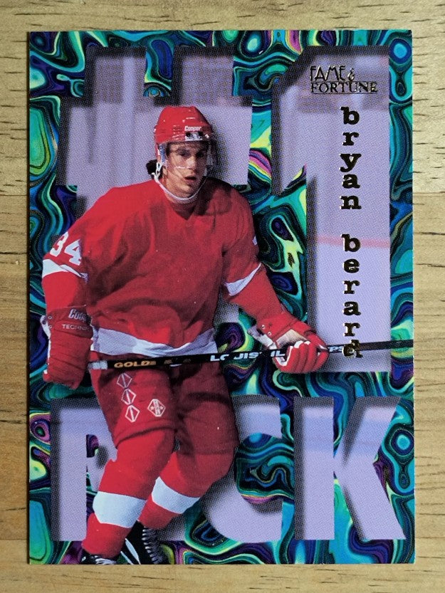 1995 Signature Rookies Fame and Fortune #1 Pick #P1 Bryan Berard