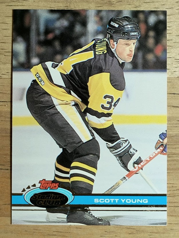 1991-92 Stadium Club #74 Scott Young