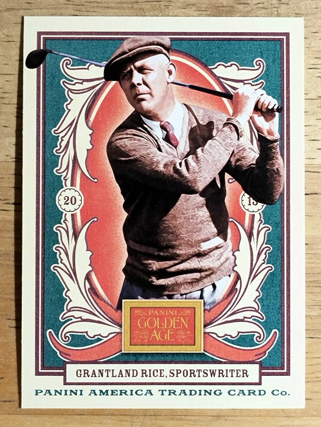 2013 Panini Golden Age #17A Grantland Rice