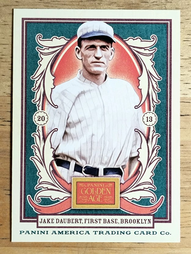 2013 Panini Golden Age #19 Jake Daubert
