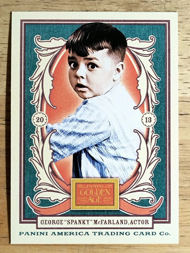 2013 Panini Golden Age #36A Spanky McFarland