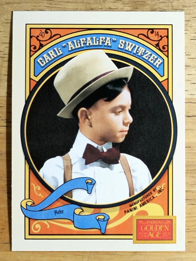 2014 Panini Golden Age #40 Carl Alfalfa Switzer