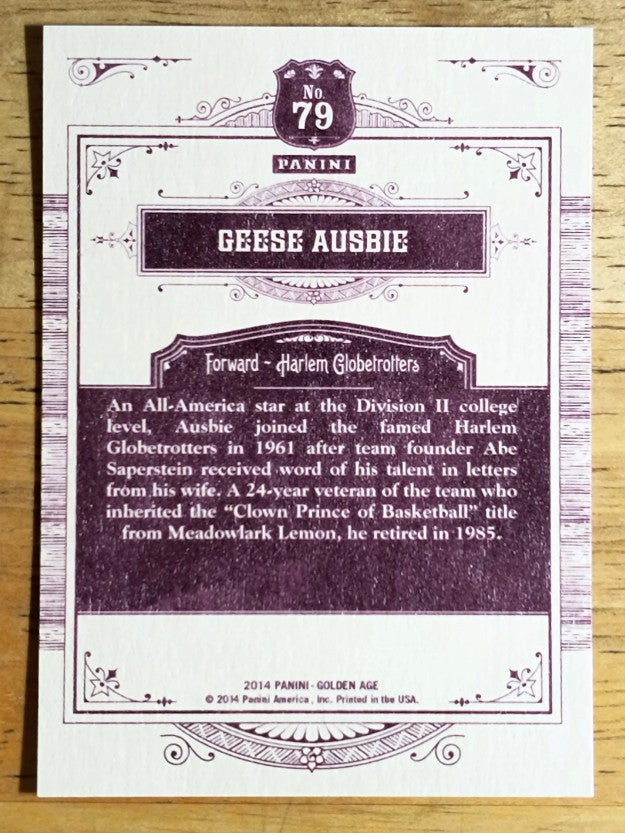 2014 Panini Golden Age #79 Geese Ausbie