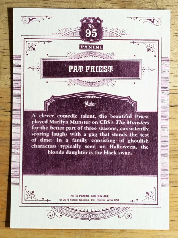 2014 Panini Golden Age #95 Pat Priest