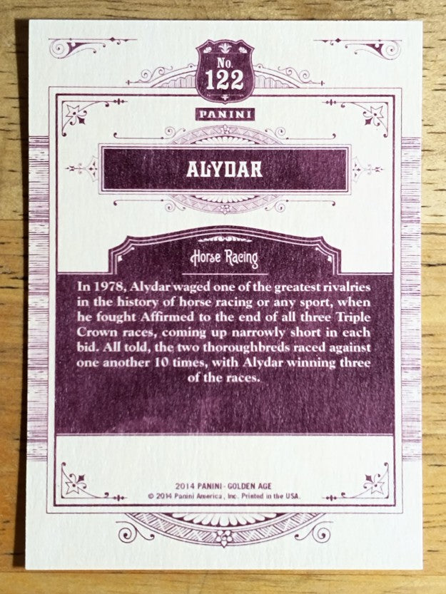 2014 Panini Golden Age #122 Alydar