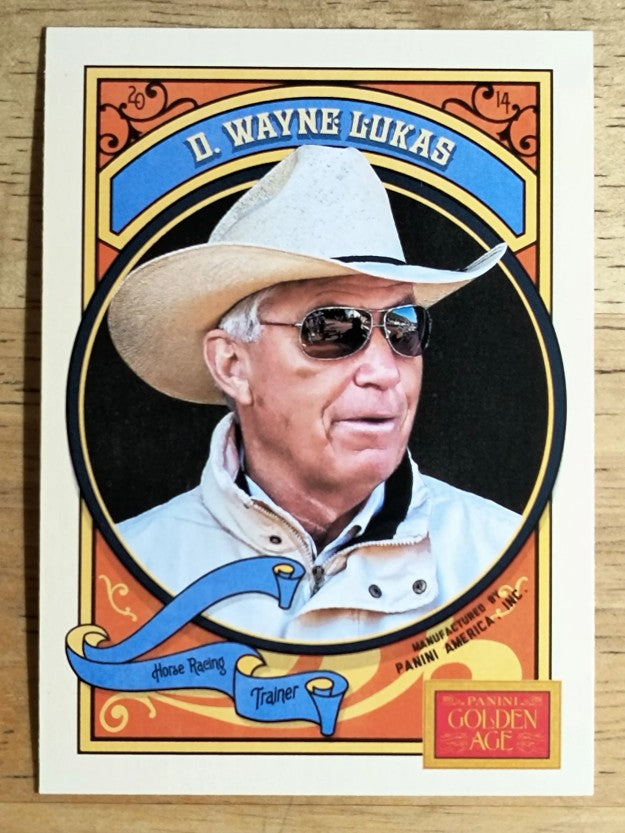 2014 Panini Golden Age #132 D. Wayne Lukas