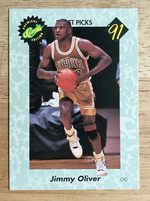 1991 Classic #29 Jimmy Oliver