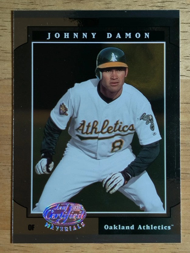 2001 Leaf Certified Materials #62 Johnny Damon