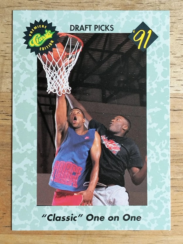 1991 Classic #45 Larry Johnson/Billy Owens
