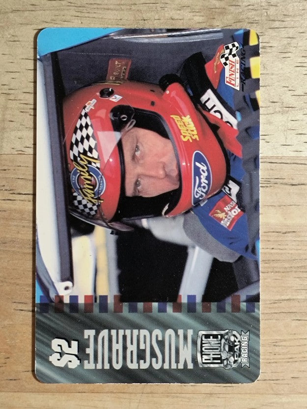 1996 Finish Line Phone Pak #26 Ted Musgrave