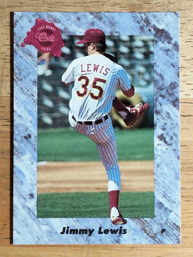 1991 Classic Four Sport #94 Jimmy Lewis