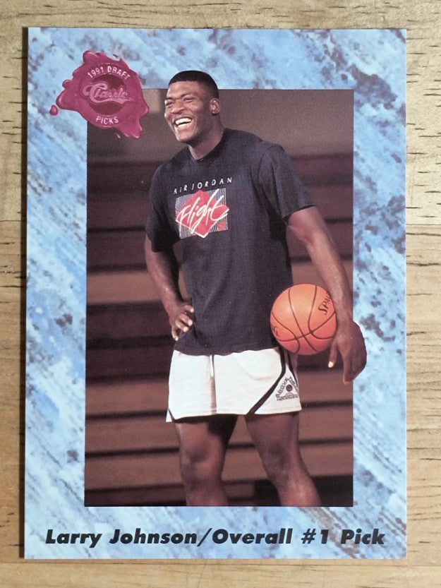 1991 Classic Four Sport #192 Larry Johnson No. 1 Pick