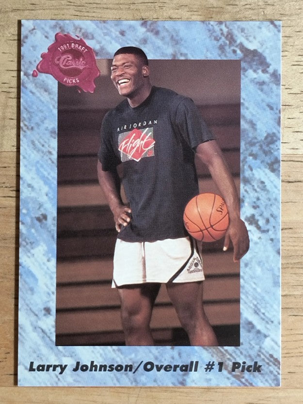1991 Classic Four Sport #192 Larry Johnson No. 1 Pick