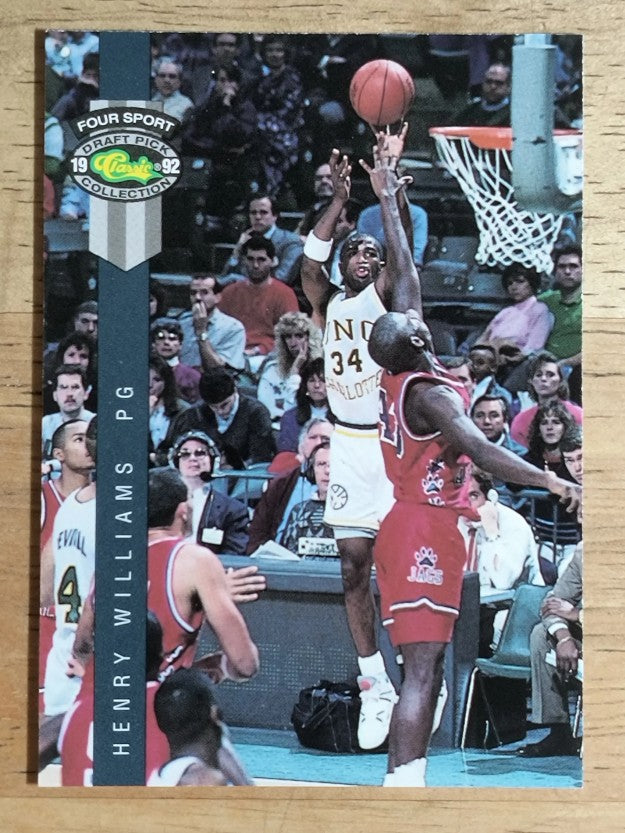 1992 Classic Four Sport #7 Henry Williams
