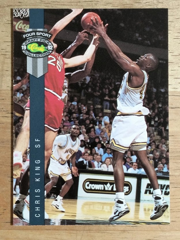 1992 Classic Four Sport #32 Chris King