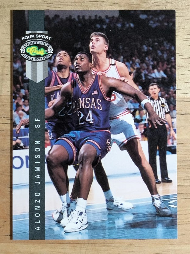 1992 Classic Four Sport #34 Alonzo Jamison