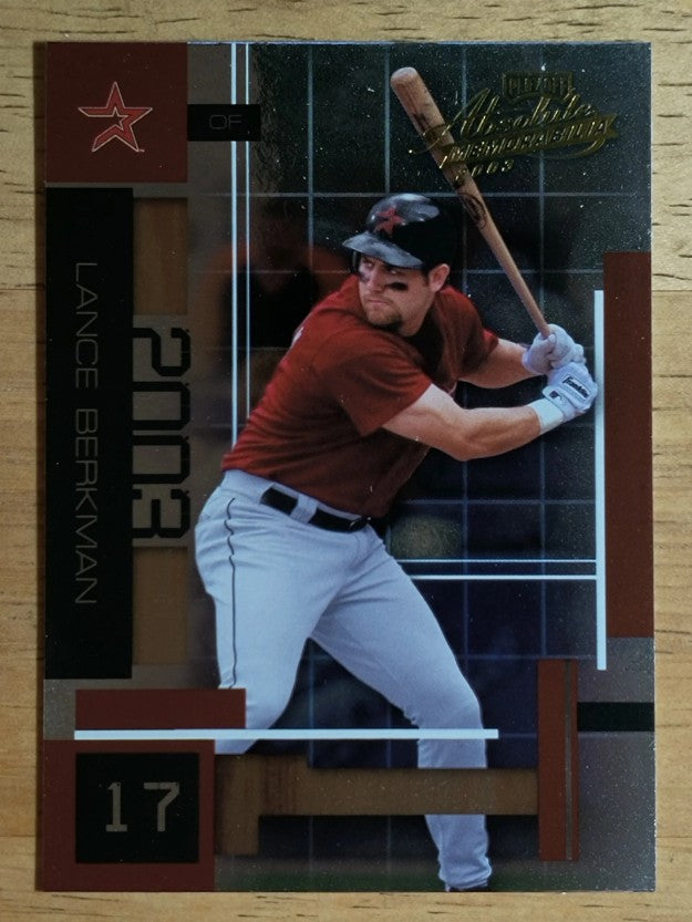 2003 Absolute Memorabilia #96 Lance Berkman