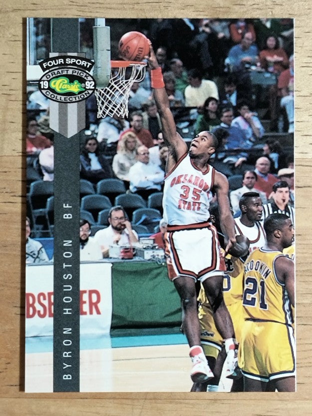 1992 Classic Four Sport #43 Byron Houston