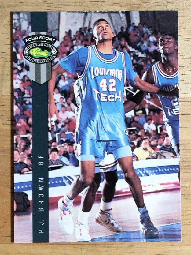 1992 Classic Four Sport #46 P.J. Brown