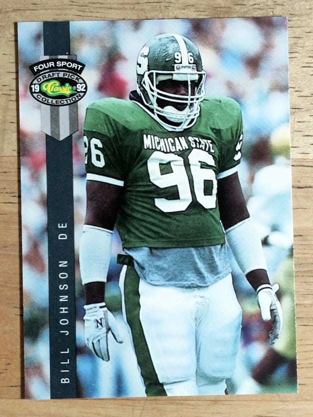 1992 Classic Four Sport #79 Bill Johnson