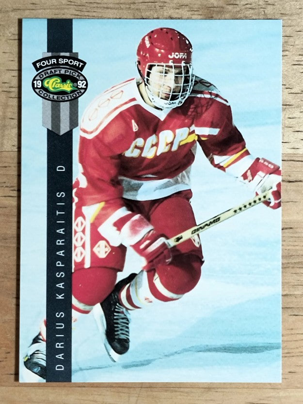 1992 Classic Four Sport #154 Darius Kasparaitis