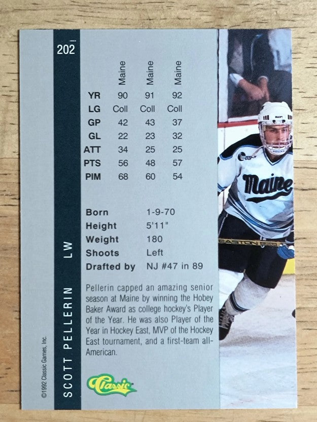 1992 Classic Four Sport #202 Scott Pellerin