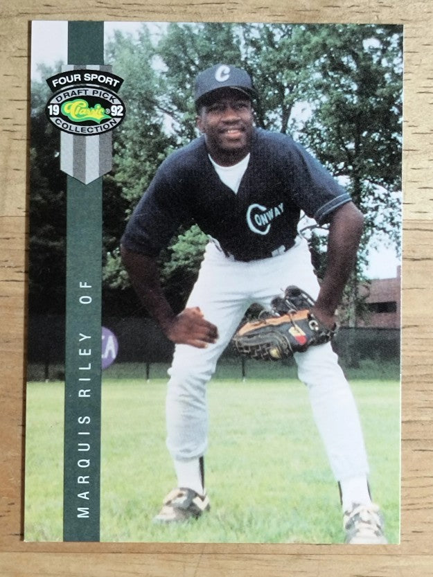 1992 Classic Four Sport #273 Marquis Riley