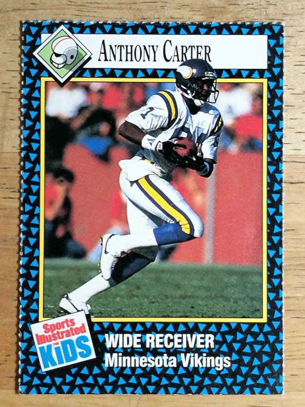 1992 Sports Illustrated for Kids II #89 Anthony Carter FB