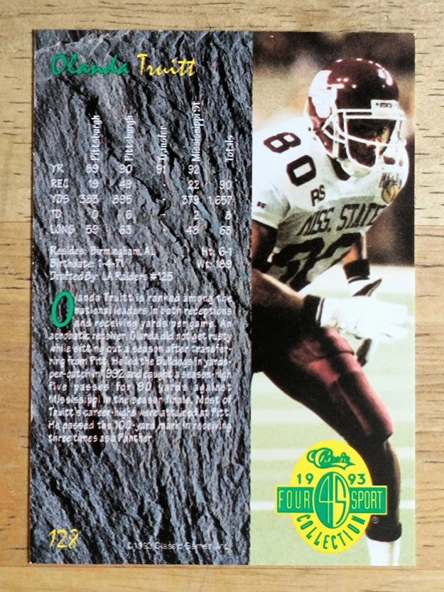 1993 Classic Four Sport #128 Olanda Truitt