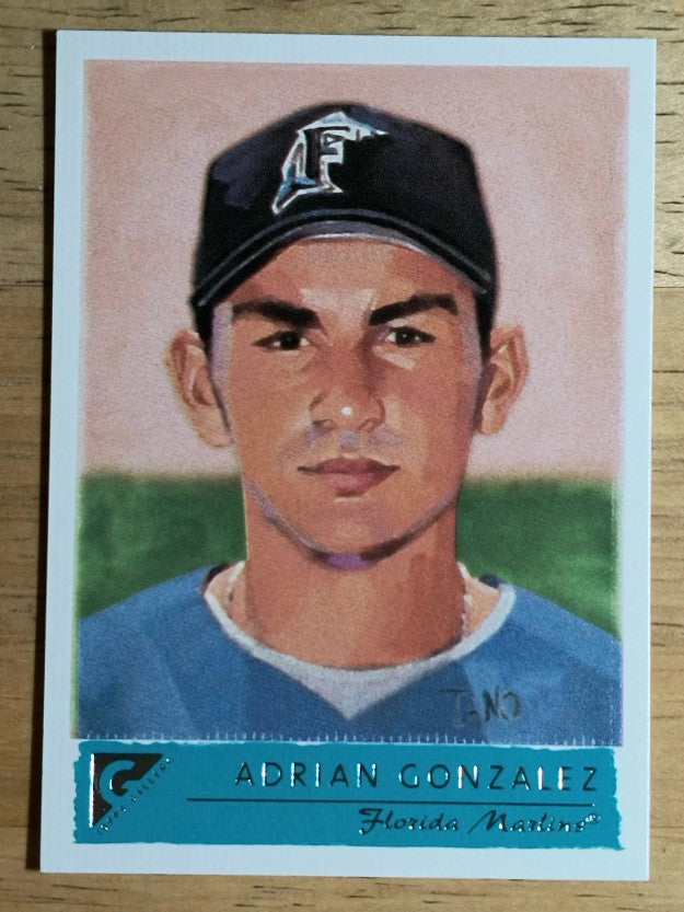 2001 Topps Gallery #118 Adrian Gonzalez