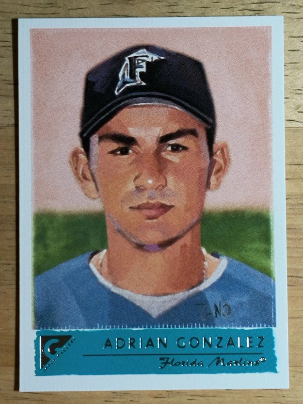 2001 Topps Gallery #118 Adrian Gonzalez