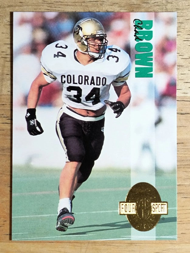 1993 Classic Four Sport #163 Chad Brown