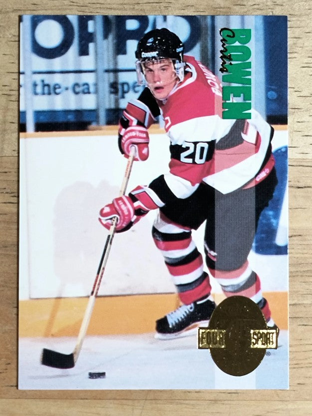 1993 Classic Four Sport #256 Curtis Bowen