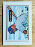 1989 Bowman Reprint Inserts #5 Mickey Mantle 51