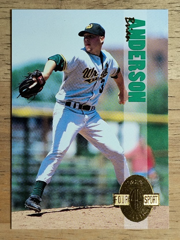 1993 Classic Four Sport #307 Brian Anderson