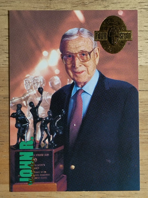 1993 Classic Four Sport #310 John Wooden CO