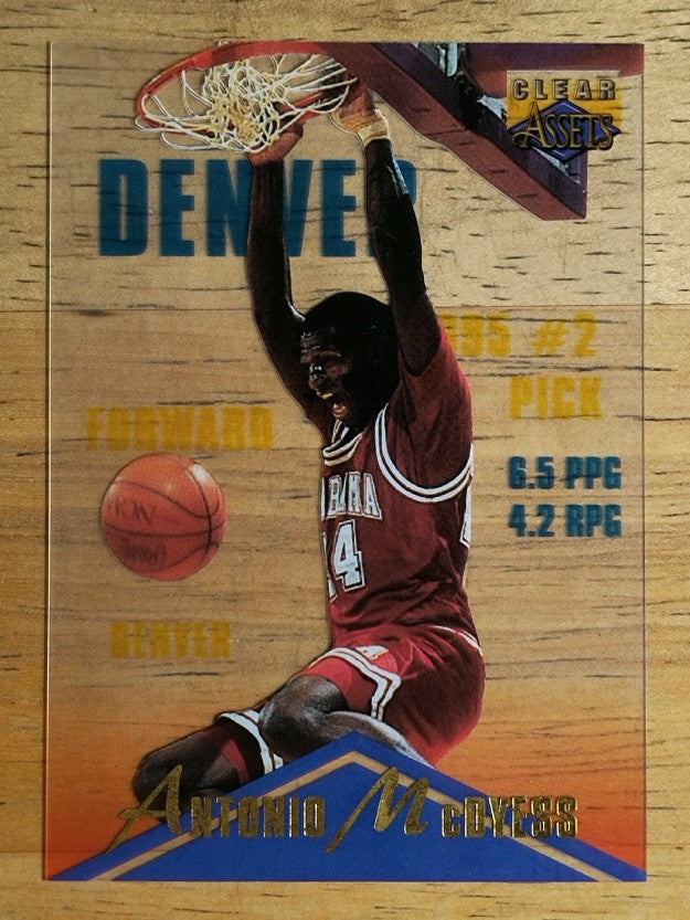 1996 Clear Assets #8 Antonio McDyess