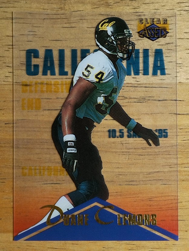 1996 Clear Assets #41 Duane Clemons