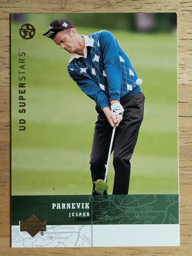 2002-03 UD SuperStars #142 Jesper Parnevik