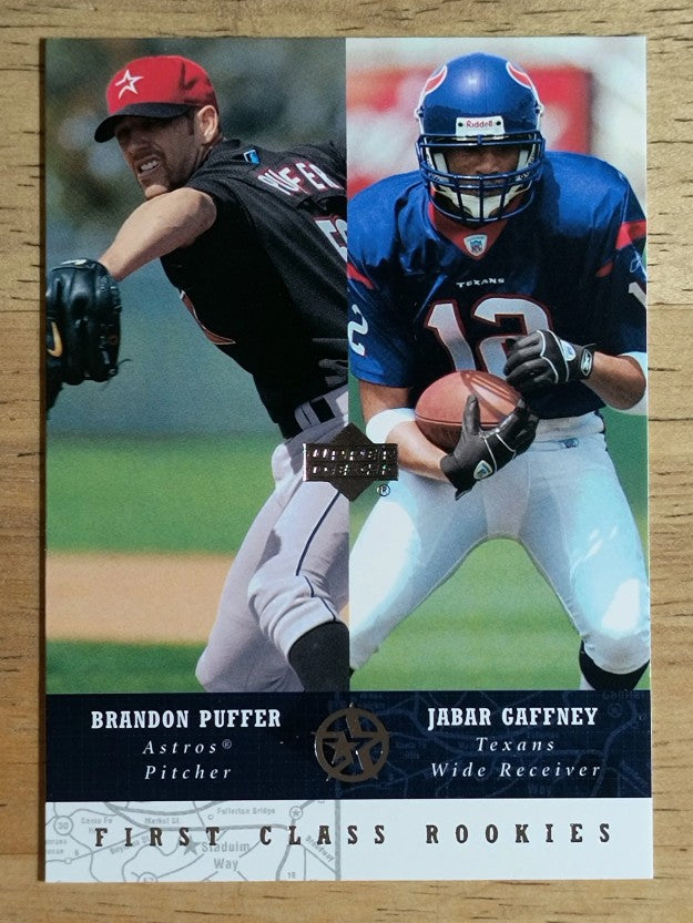 2002-03 UD SuperStars #271 Brandon Puffer/Jabar Gaffney