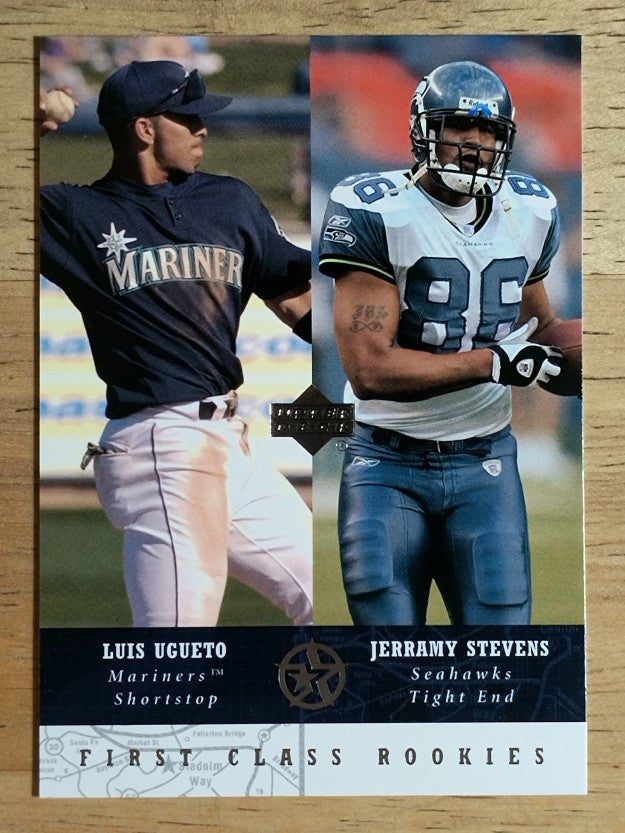 2002-03 UD SuperStars #289 Luis Ugueto/Jerramy Stevens